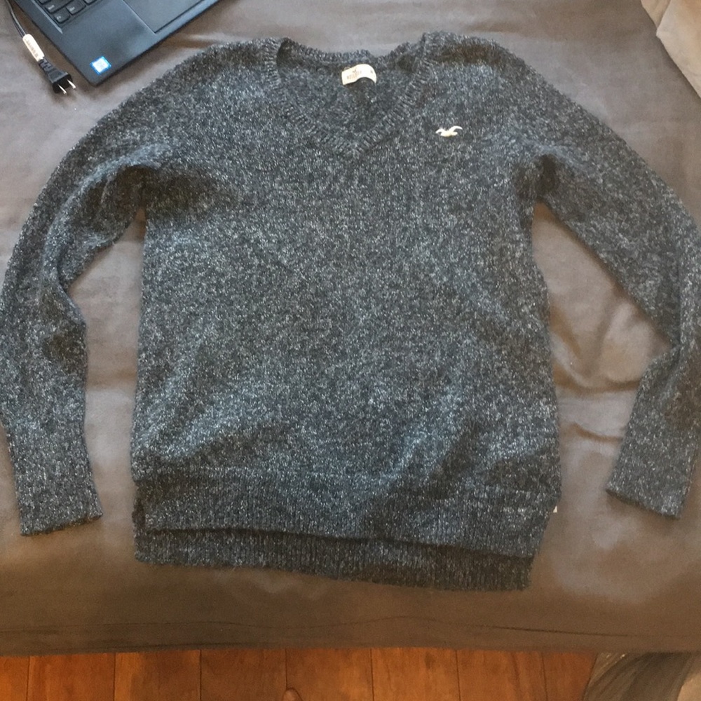 Grey Hollister Sweater